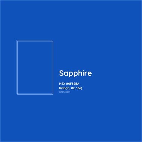 sapphire blue hex value